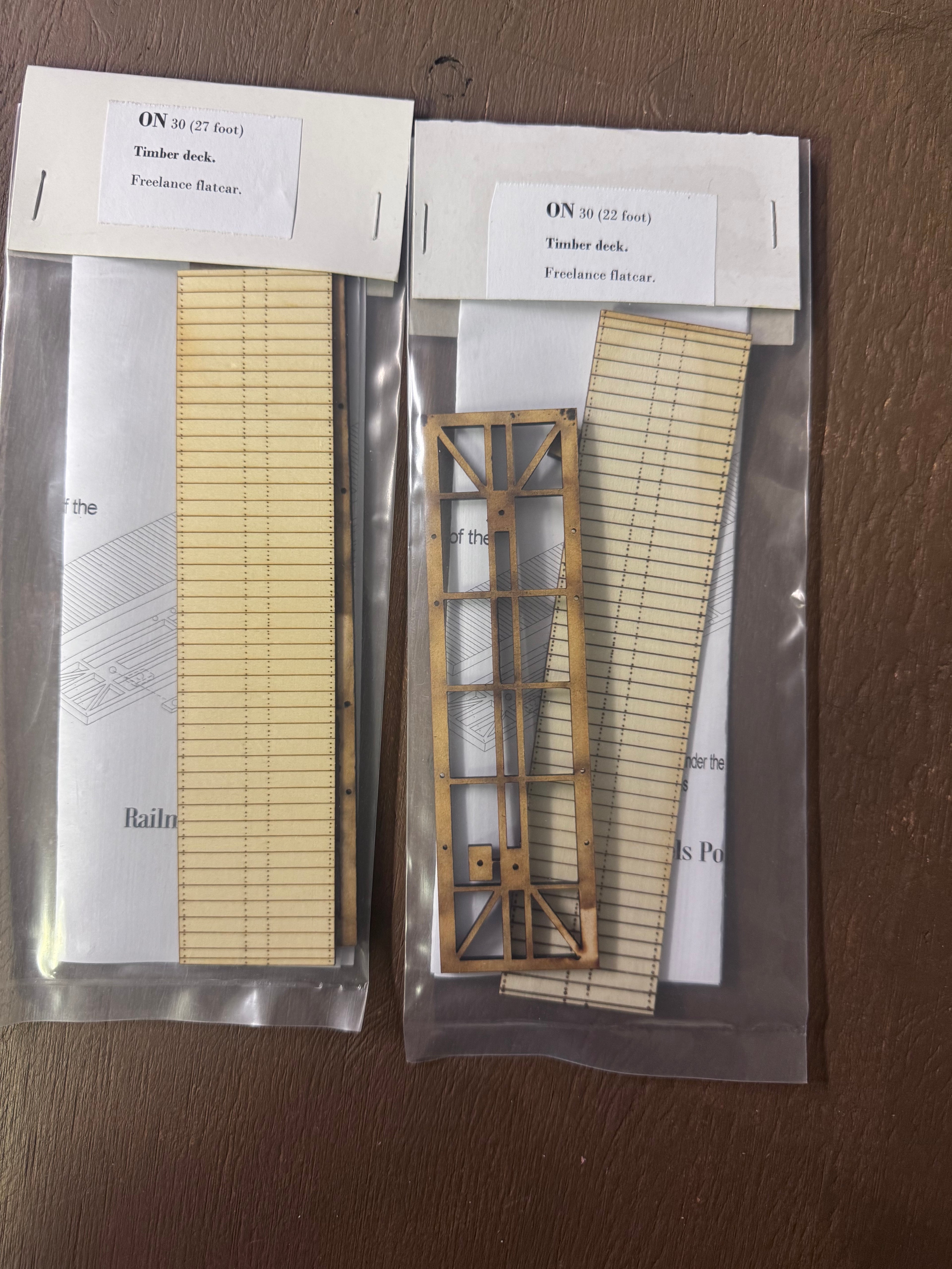 On30 Freelance Flatcar Kit