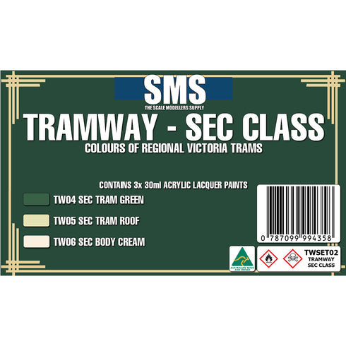 SMS Paints - Tramway Colour Sets