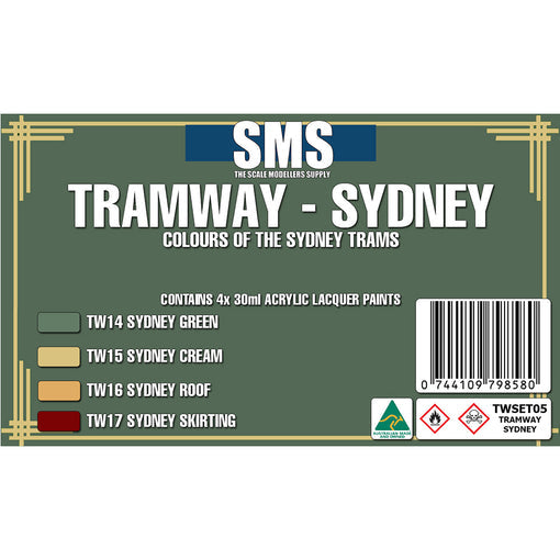 SMS Paints - Tramway Colour Sets