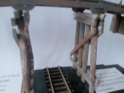 VR Branch line Over Railway Single Lane Road Bridge