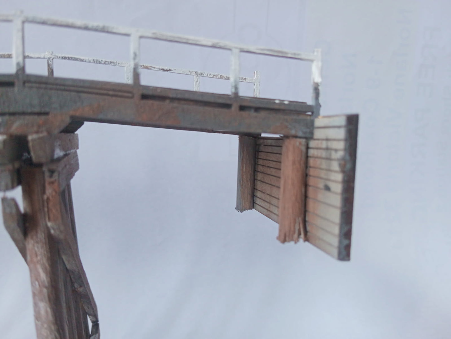 VR Branch line Over Railway Single Lane Road Bridge
