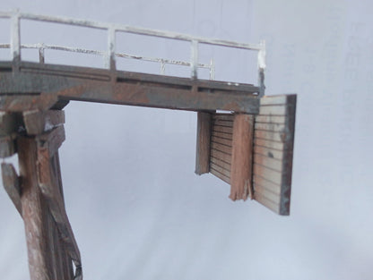 VR Branch line Over Railway Single Lane Road Bridge