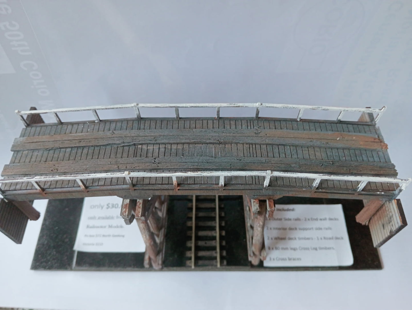 VR Branch line Over Railway Single Lane Road Bridge