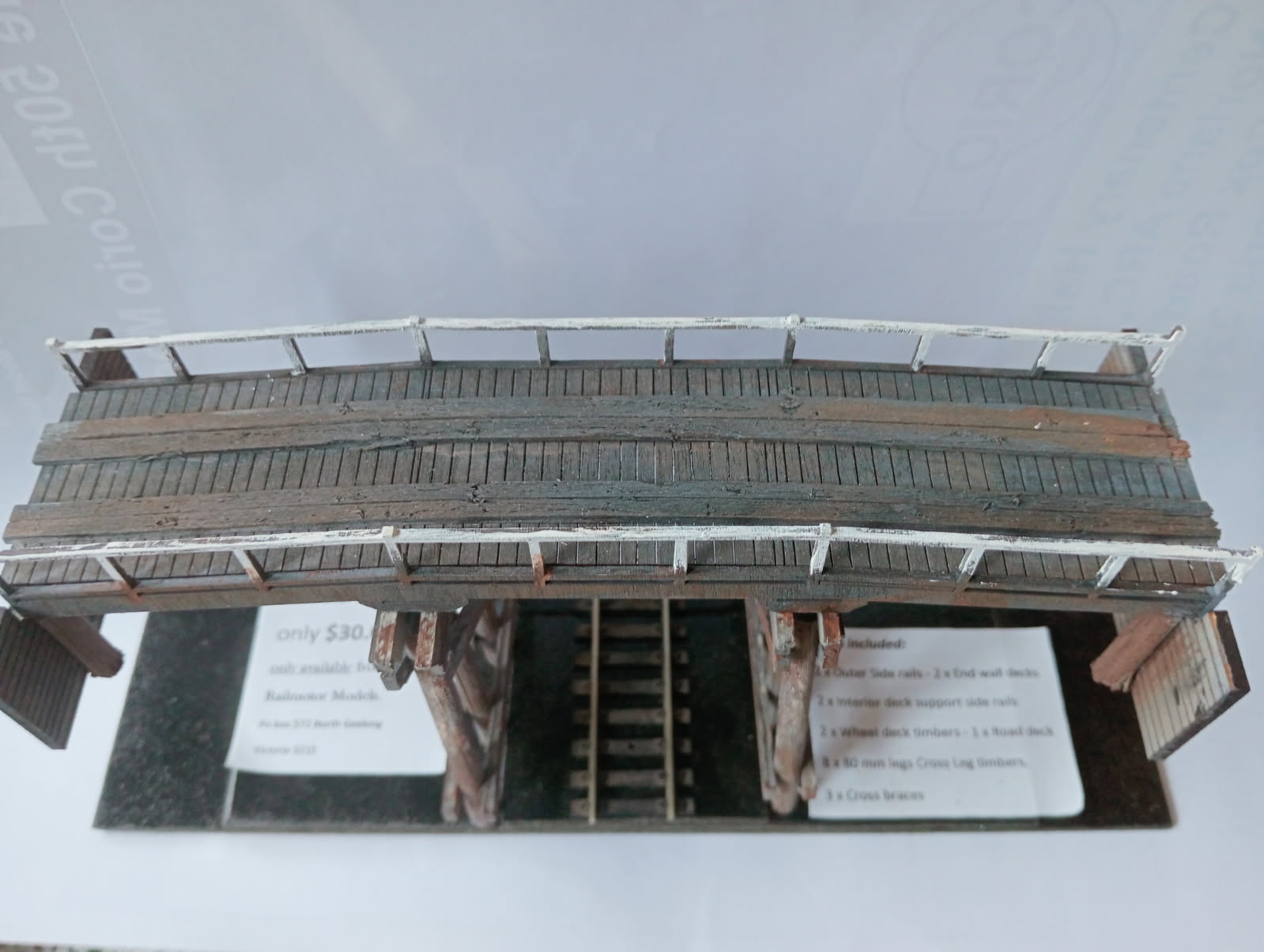 VR Branch line Over Railway Single Lane Road Bridge